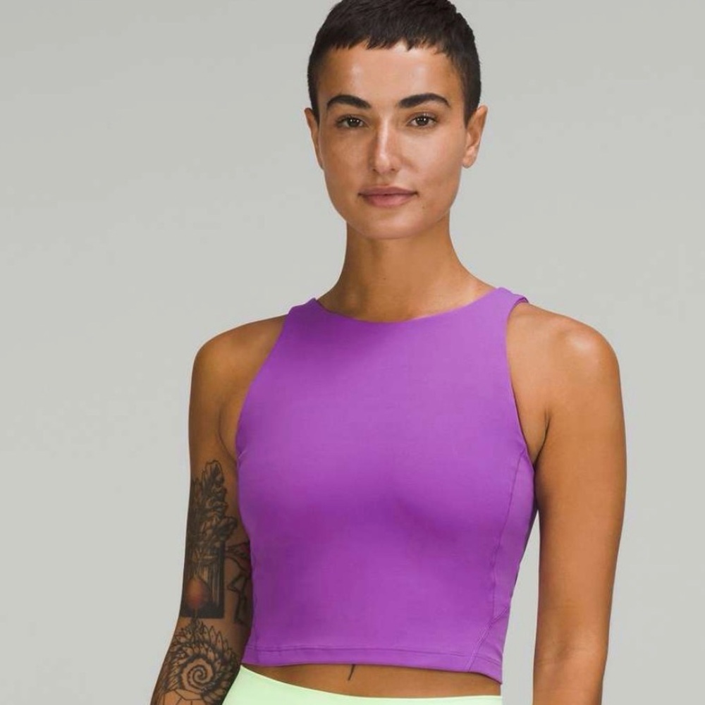 Lululemon High Neck Align Tank Top | Moonlight Magenta